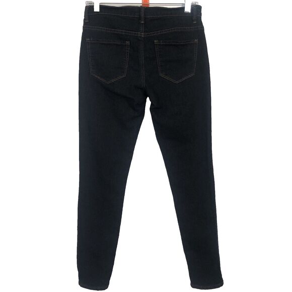 Forever 21 Womens Straight Skinny Ankle Jeans Size 27 Dark Wash Classic Chic - Picture 6 of 10